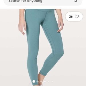 LuluLemon Luxtreme HighRise 25in